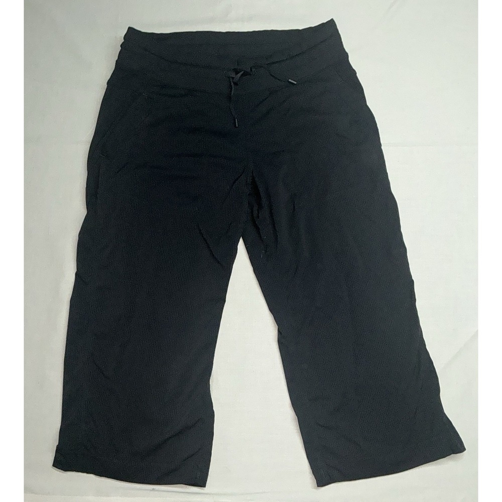 Lululemon Dance Studio Crop Pants Black Athleisure Comfort Women's Size 8